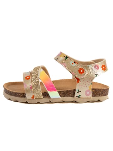 billowy Sandalen "Rosso" in Gold