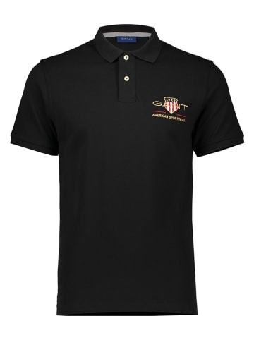 Gant Koszulka polo w kolorze czarnym