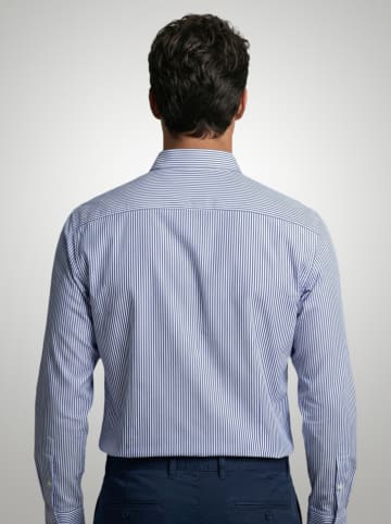McGregor Hemd - Regular Fit - in Hellblau/ Weiß