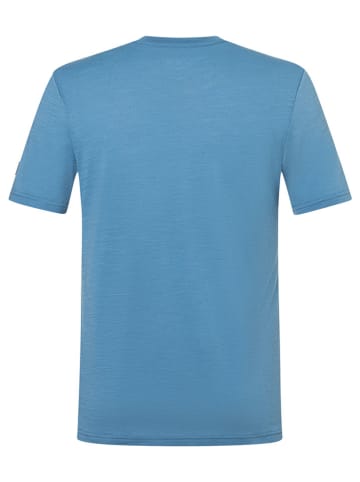 super.natural Funktionsshirt "Salt & Rock" in Hellblau