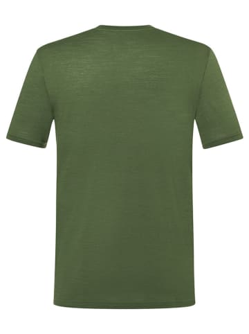 Funktionsshirt "Logo Lines" in Khaki