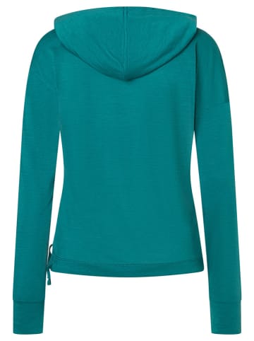 super.natural Funktionslongsleeve "Funnel" in Türkis