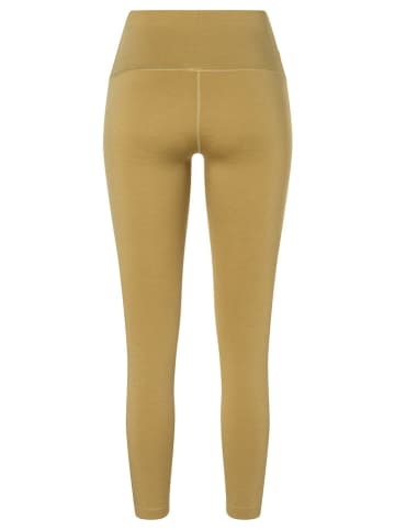 super.natural Trainingsleggings in Gelb