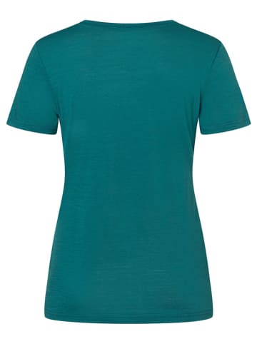 super.natural Funktionsshirt "Bergglück" in Türkis