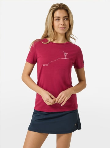 super.natural Functioneel shirt "Bergglück" roze