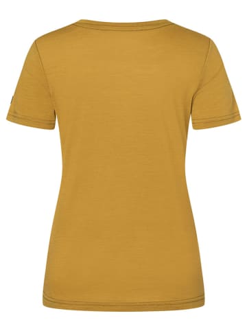 super.natural Funktionsshirt "Bergglück" in Gelb
