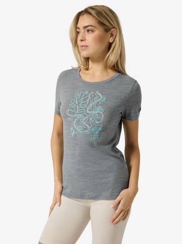 super.natural Funktionsshirt "Under the Sea" in Grau