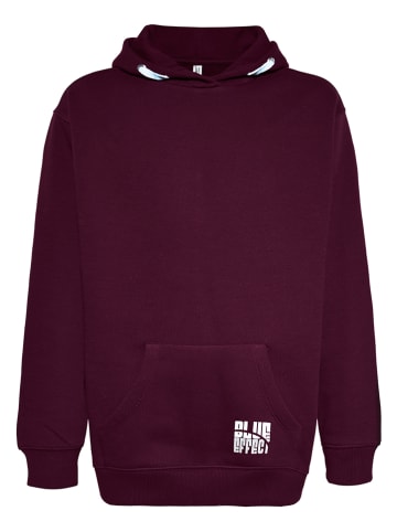 Blue Effect Hoodie rood