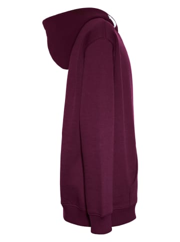 Blue Effect Hoodie in Rot