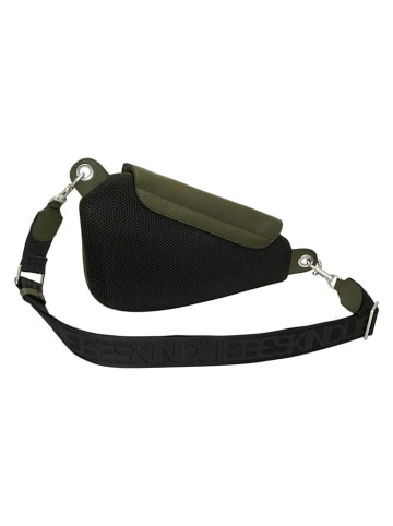 Liebeskind Berlin Skórzana torebka "Oval" w kolorze khaki - 33 x 21 x 2 cm