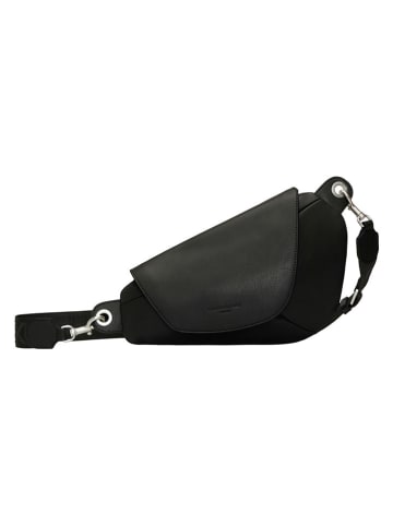 Liebeskind Berlin Skórzana torebka "Oval" w kolorze czarnym - 33 x 21 x 2 cm