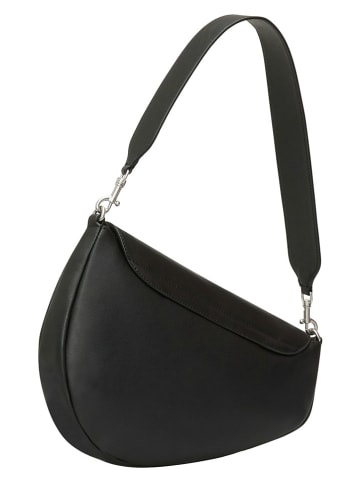 Liebeskind Berlin Skórzana torebka "Oval" w kolorze czarnym - 33 x 21 x 5 cm