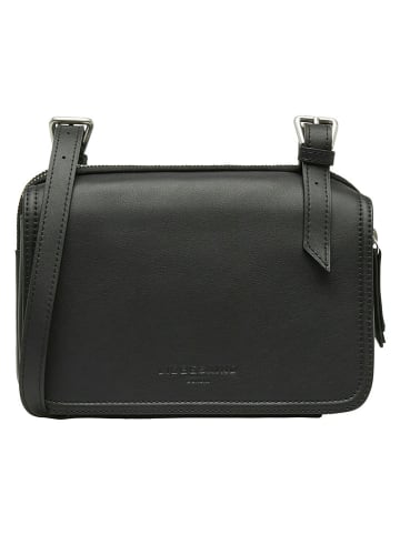 Liebeskind Berlin Leder-Umhängetasche "Mareike" in Schwarz - (B)23 x (H)15 x (T)6 cm