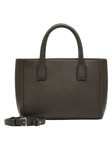 Liebeskind Berlin Skórzana torebka "Marigold" w kolorze khaki - 25 x 20 x 12 cm