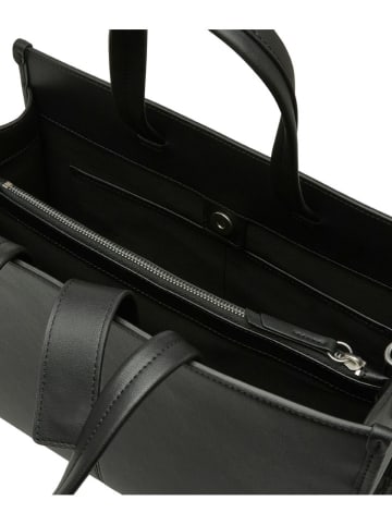 Liebeskind Berlin Skórzana torebka w kolorze czarnym - 35 x 25 x 14 cm