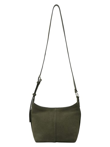 Liebeskind Berlin Skórzana torebka "Demi" w kolorze khaki - 20 x 19 x 10 cm