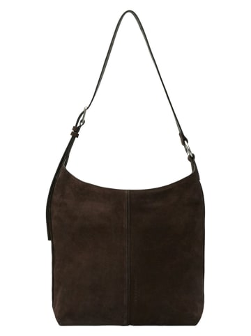 Liebeskind Berlin Leder-Schultertasche "Demi" in Braun - (B)30 x (H)31 x (T)11 cm