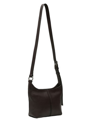 Liebeskind Berlin Leder-Umhängetasche "Demi" in Braun - (B)20 x (H)19 x (T)10 cm