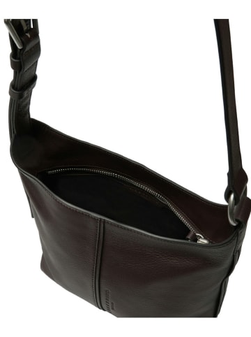 Liebeskind Berlin Leder-Umhängetasche "Demi" in Braun - (B)20 x (H)19 x (T)10 cm