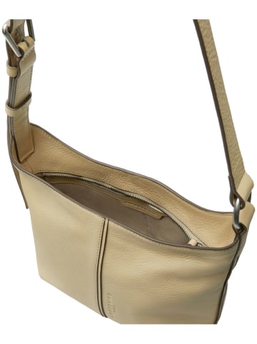 Liebeskind Berlin Leder-Umhängetasche "Demi" in Beige - (B)20 x (H)19 x (T)10 cm