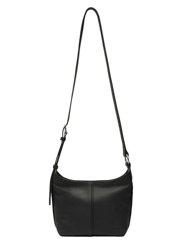 Liebeskind Berlin Leder-Umhängetasche "Demi" in Schwarz - (B)20 x (H)19 x (T)10 cm