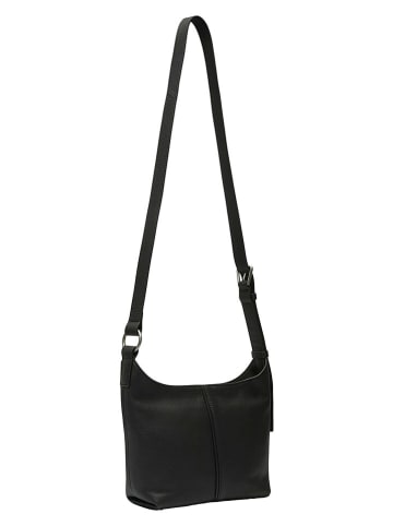 Liebeskind Berlin Leder-Umhängetasche "Demi" in Schwarz - (B)20 x (H)19 x (T)10 cm