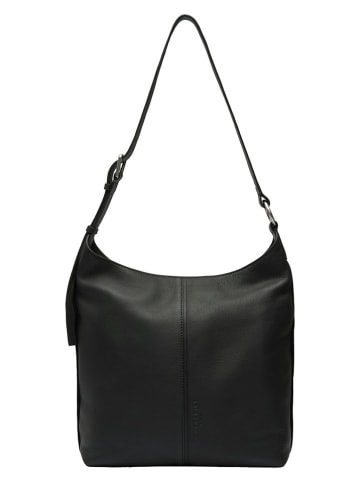 Liebeskind Berlin Leder-Schultertasche "Demi" in Schwarz - (B)30 x (H)31 x (T)11 cm
