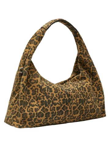 Liebeskind Berlin Leder-Schultertasche "Scarlet" in Hellbraun - (B)45 x (H)25 x (T)10 cm