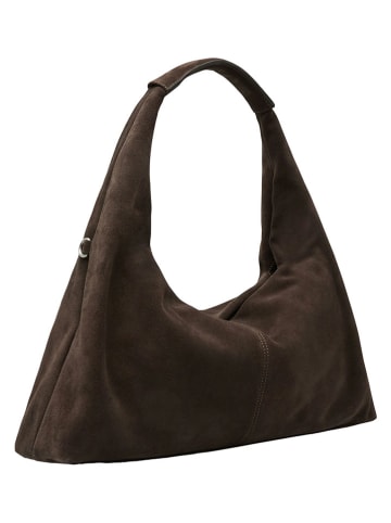 Liebeskind Berlin Leder-Schultertasche "Scarlet" in Braun - (B)45 x (H)25 x (T)10 cm