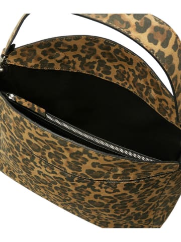 Liebeskind Berlin Leder-Schultertasche "Abigail" in Hellbraun - (B)32 x (H)24 x (T)13 cm