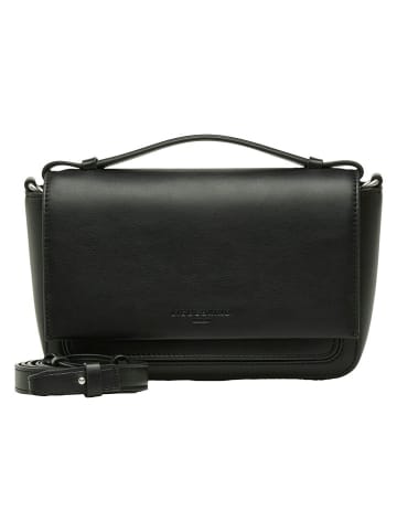 Liebeskind Berlin Leder-Umhängetasche in Schwarz - (B)22 x (H)14 x (T)8 cm