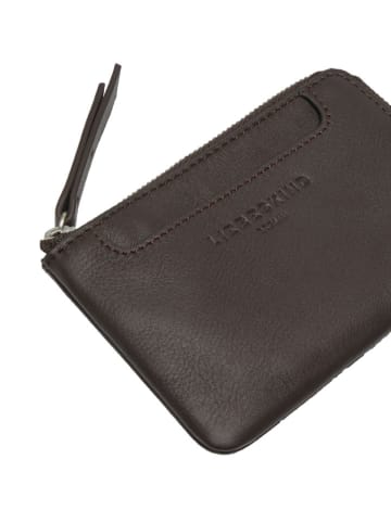 Liebeskind Berlin Leder-Geldbörse "Matti" in Braun - (B)13 x (H)9 x (T)1 cm