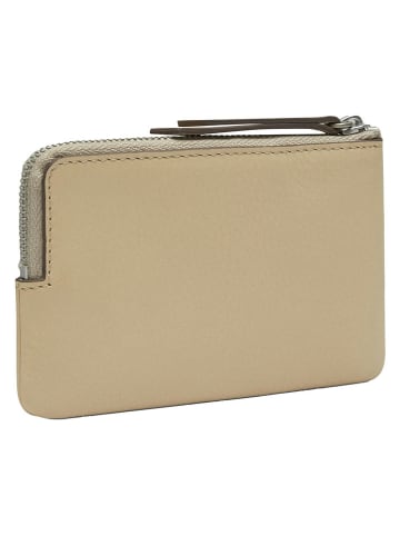 Liebeskind Berlin Leder-Geldbörse "Matti" in Beige - (B)13 x (H)9 x (T)1 cm