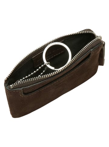 Liebeskind Berlin Leder-Geldbörse "Matti" in Braun - (B)13 x (H)8 x (T)1 cm