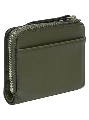 Liebeskind Berlin Leder-Geldbörse "Tina" in Khaki - (B)11 x (H)9 x (T)2 cm
