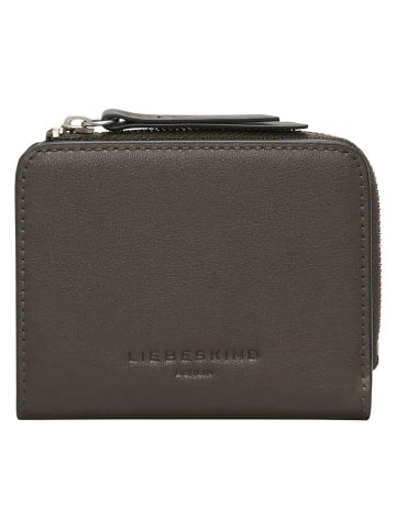 Liebeskind Berlin Leder-Geldbörse "Tina" in Braun - (B)11 x (H)9 x (T)2 cm