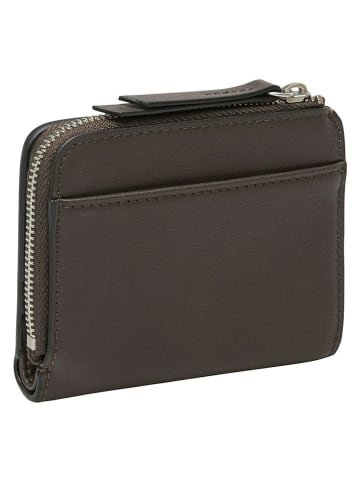 Liebeskind Berlin Leder-Geldbörse "Tina" in Braun - (B)11 x (H)9 x (T)2 cm