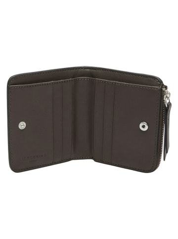 Liebeskind Berlin Leder-Geldbörse "Tina" in Braun - (B)11 x (H)9 x (T)2 cm