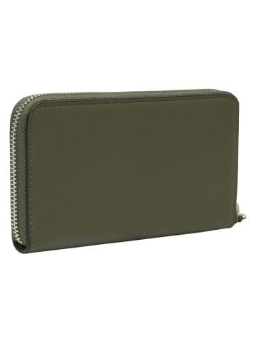 Liebeskind Berlin Skórzany portfel "Frieda" w kolorze khaki - 16 x 9 x 2 cm