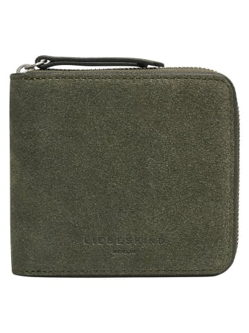 Liebeskind Berlin Leder-Geldbörse in Khaki - (B)11 x (H)10 x (T)2 cm