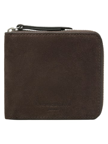Liebeskind Berlin Leder-Geldbörse in Braun - (B)11 x (H)10 x (T)2 cm