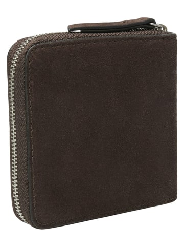 Liebeskind Berlin Leder-Geldbörse in Braun - (B)11 x (H)10 x (T)2 cm