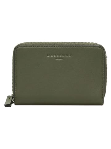 Liebeskind Berlin Leder-Geldbörse "Sophia" in Khaki - (B)15 x (H)10 x (T)3 cm