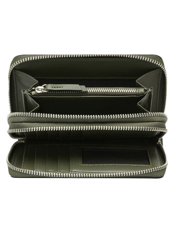 Liebeskind Berlin Leder-Geldbörse "Sophia" in Khaki - (B)15 x (H)10 x (T)3 cm