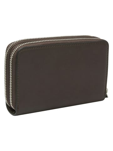 Liebeskind Berlin Leder-Geldbörse "Sophia" in Braun - (B)15 x (H)10 x (T)3 cm