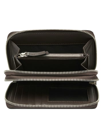 Liebeskind Berlin Leder-Geldbörse "Sophia" in Braun - (B)15 x (H)10 x (T)3 cm