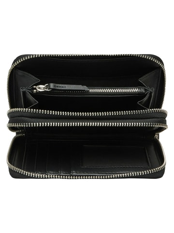 Liebeskind Berlin Leder-Geldbörse "Sophia" in Schwarz - (B)15 x (H)10 x (T)3 cm