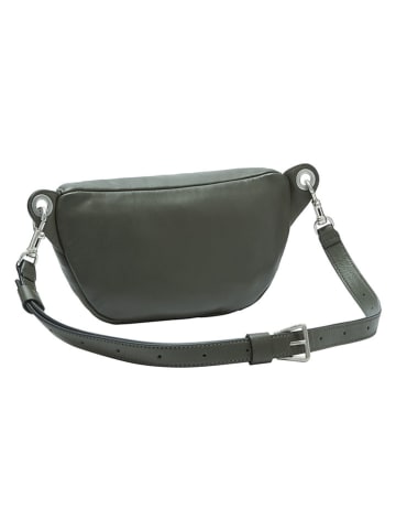 Liebeskind Berlin Leder-Brustbeutel "Tavia" in Khaki - (B)32 x (H)14 x (T)7 cm