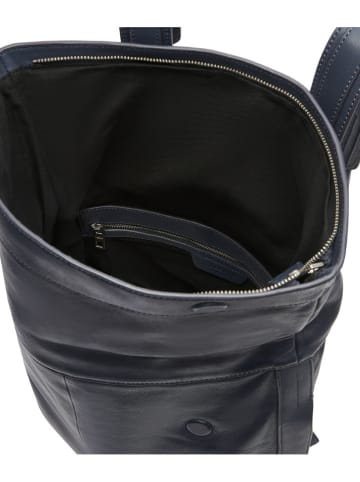 Liebeskind Berlin Leder-Rucksack in Dunkelblau - (B)31 x (H)40 x (T)14 cm