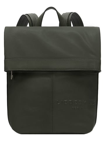 Liebeskind Berlin Leder-Rucksack in Anthrazit - (B)23 x (H)31 x (T)11 cm